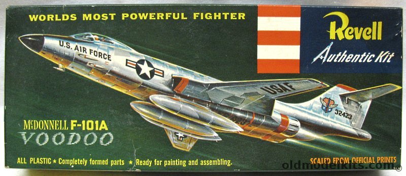 Revell 1/75 McDonnell F-101A Voodoo 'S' Issue, H231-89 plastic model kit
